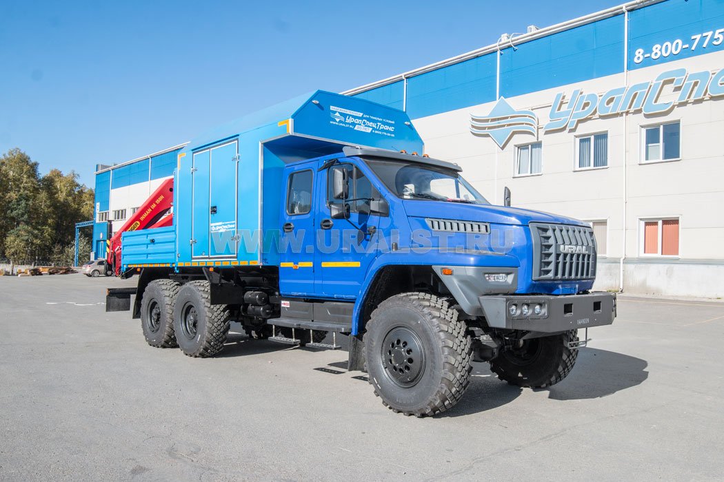Передвижная мастерская ПАРМ с КМУ ИМ-150N 5453 Урал NEXT 4320-72Е5И06