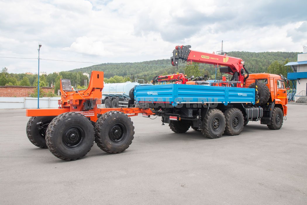 Автомобиль бортовой Камаз 43118-50 с КМУ ИТ-150