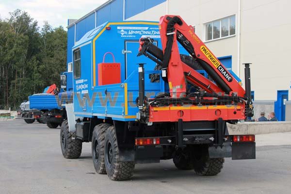 Фургон АРОК с КМУ Palfinger РK 8500