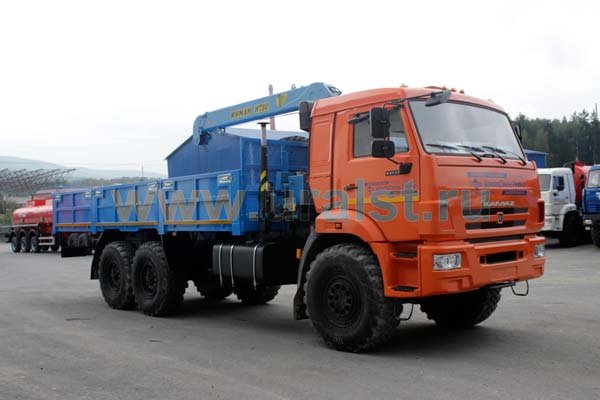 Бортовой Камаз 43118-46 с КМУ ИТ-80