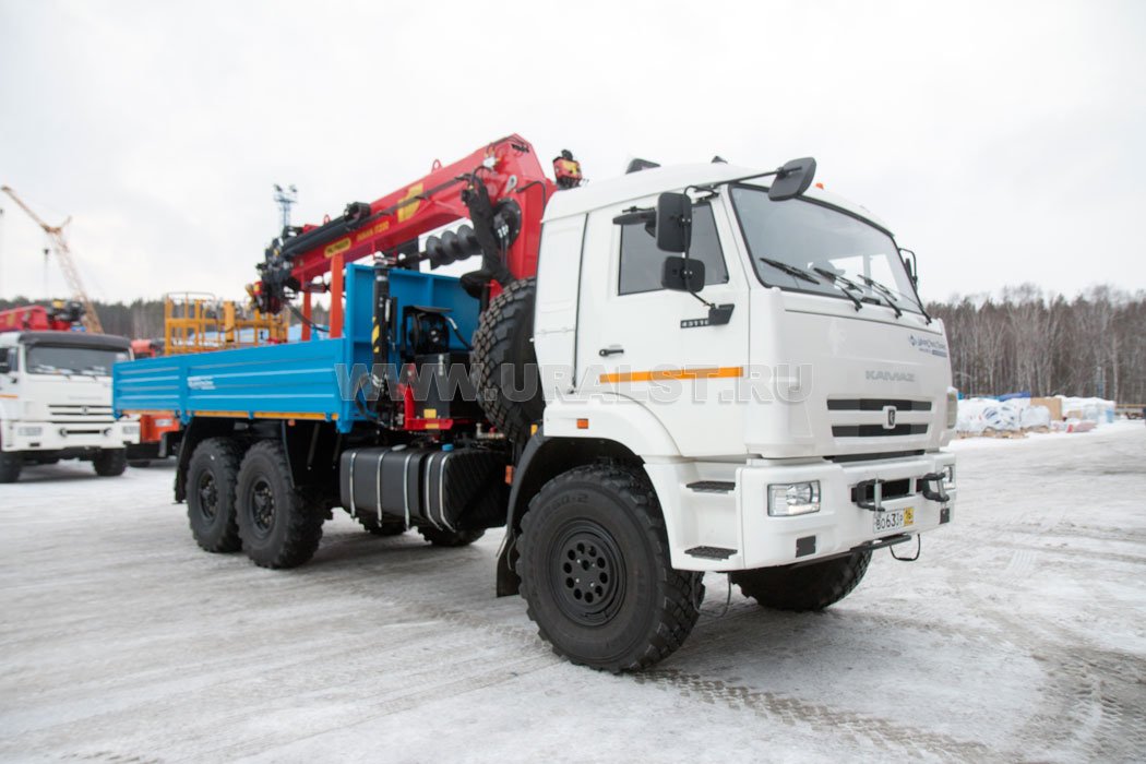 Автомобиль бортовой Камаз 43118-50 с КМУ ИТ-200