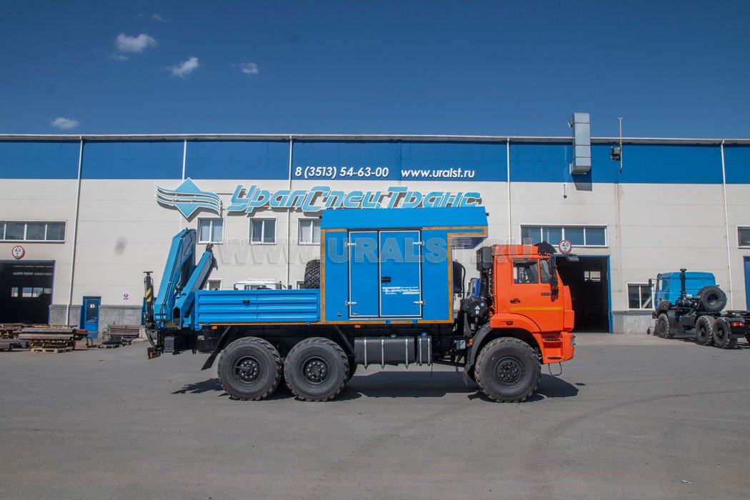 ПАРМ с КМУ ИМ-150 УСТ 5453 Камаз-43118-50
