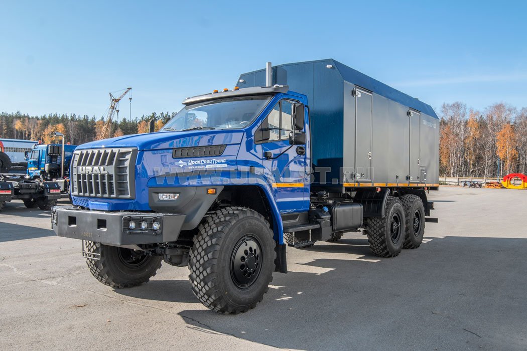 Передвижная парогенераторная установка ППУА-1600/100 Урал 4320-6952-72Е5 NEXT УСТ 5453YK