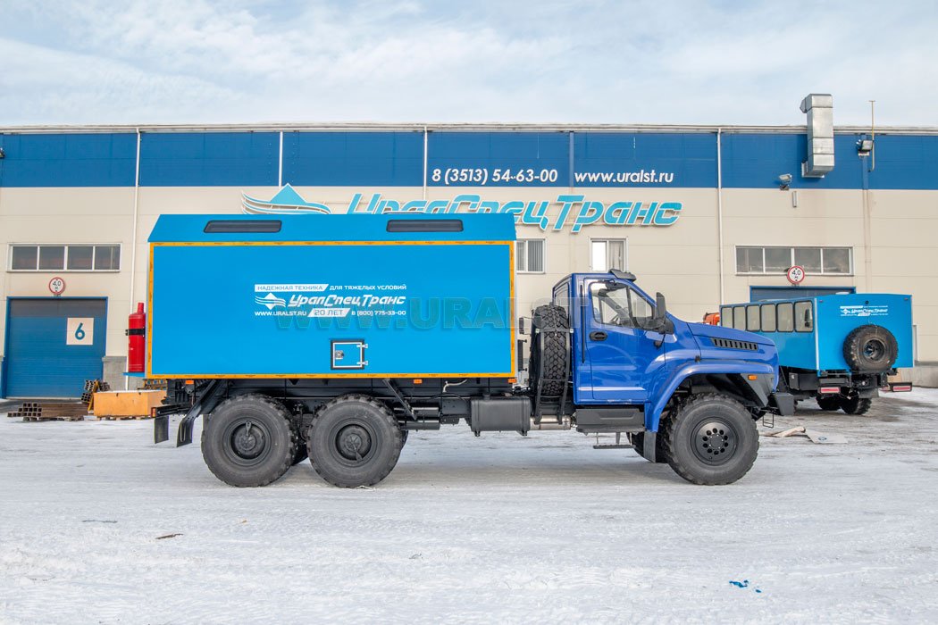 Передвижная мастерская ПАРМ-01Т с токарн. станком УСТ 5453 Урал 4320-72 NEXT