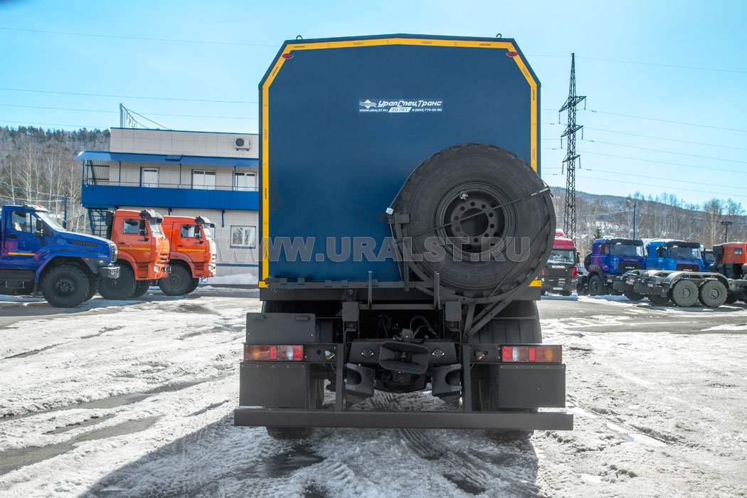 Передвижная парогенераторная установка ППУА 1600/100 Урал NEXT 5557-72Е5Г38