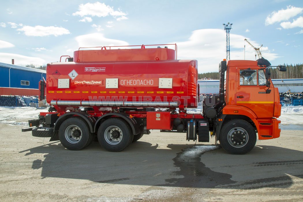 Автотопливозаправщик АТЗ 17-3Б УСТ 5453 Камаз 65115-50