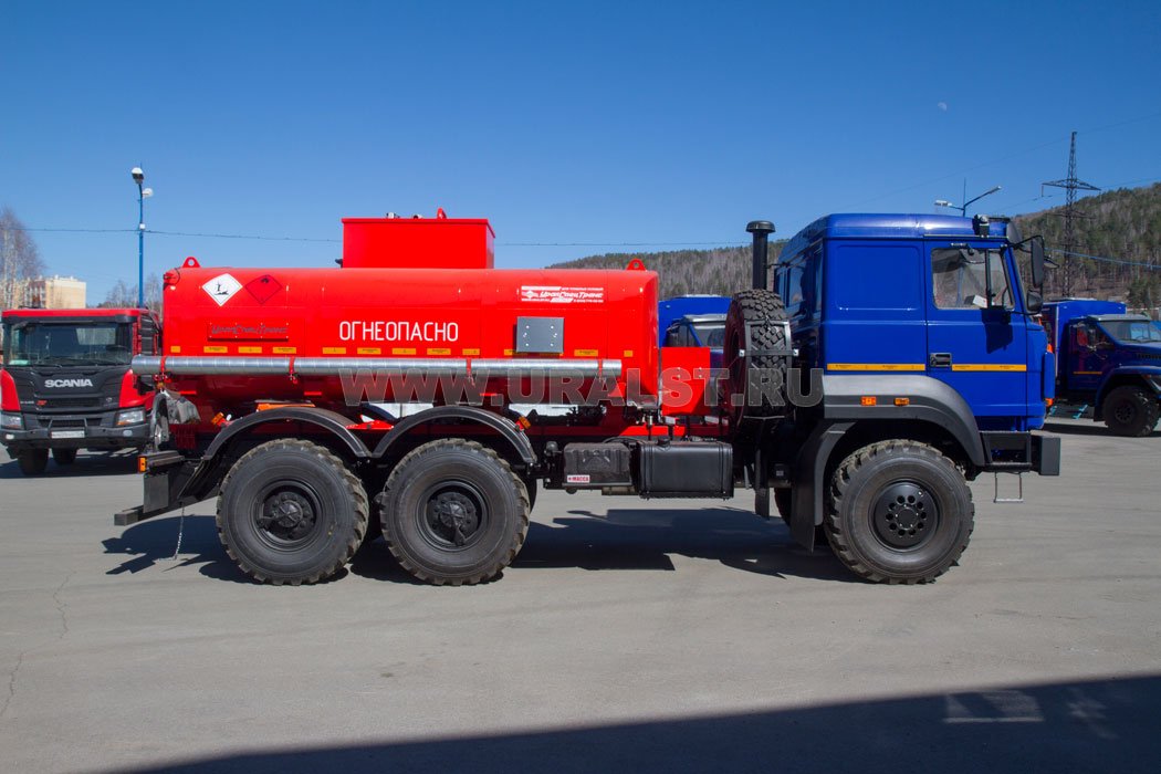 Автотопливозаправщик АТЗ-10Б УСТ 5453 Урал 5557-4551-80 сп.м.