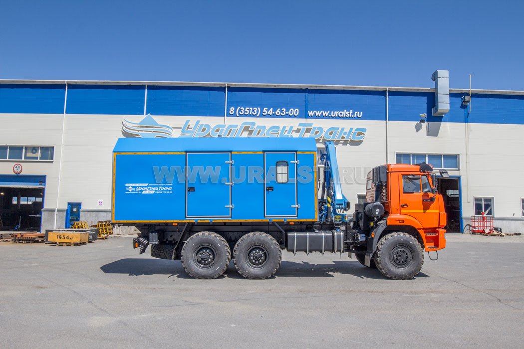 АРС с КМУ ИМ-55 УСТ 5453 Камаз 43118-50
