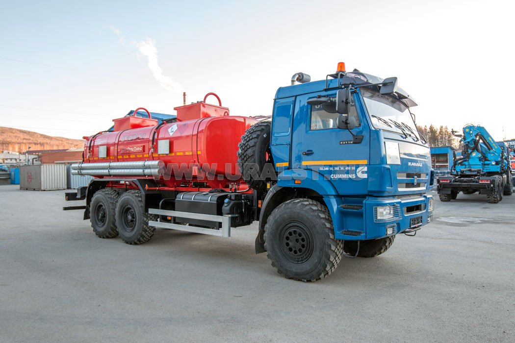 Автотопливозаправщик АТЗ-12-2 УСТ 5453 Камаз 43118-76 (RR) (CUMMINS) сп.м.