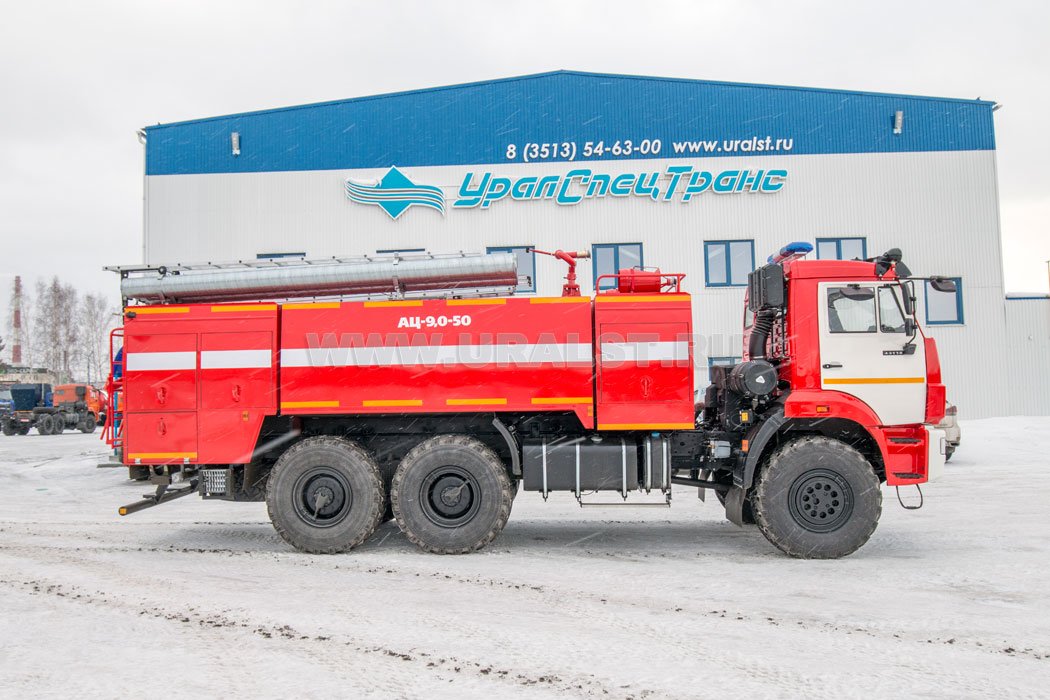 Автоцистерна пожарная АЦП-9/3-50 Камаз 43118-50