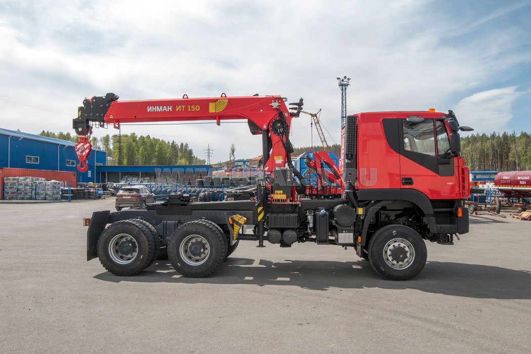 Седельный тягач IVECO-AMT с КМУ ИТ-150