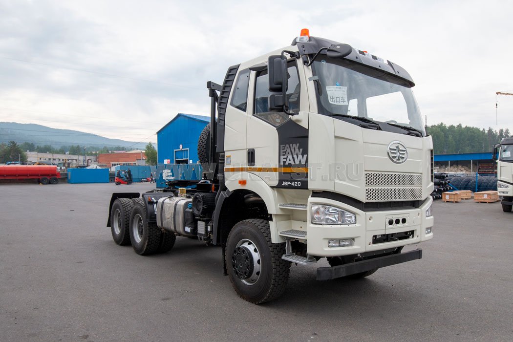  Седельный тягач УСТ 5453 FAW 3250 (6х6), КБ 3675