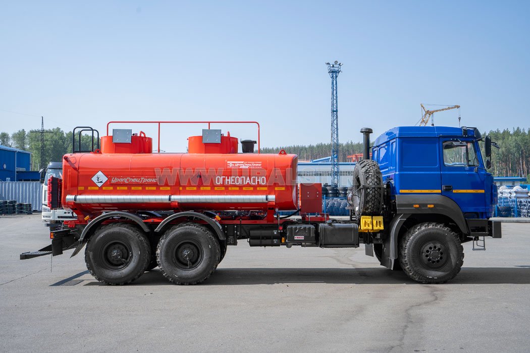 Автотопливозаправщик АТЗ-11-2Б УСТ 5453 Урал 4320-4971-80 сп.м. доработка под ДОПОГ