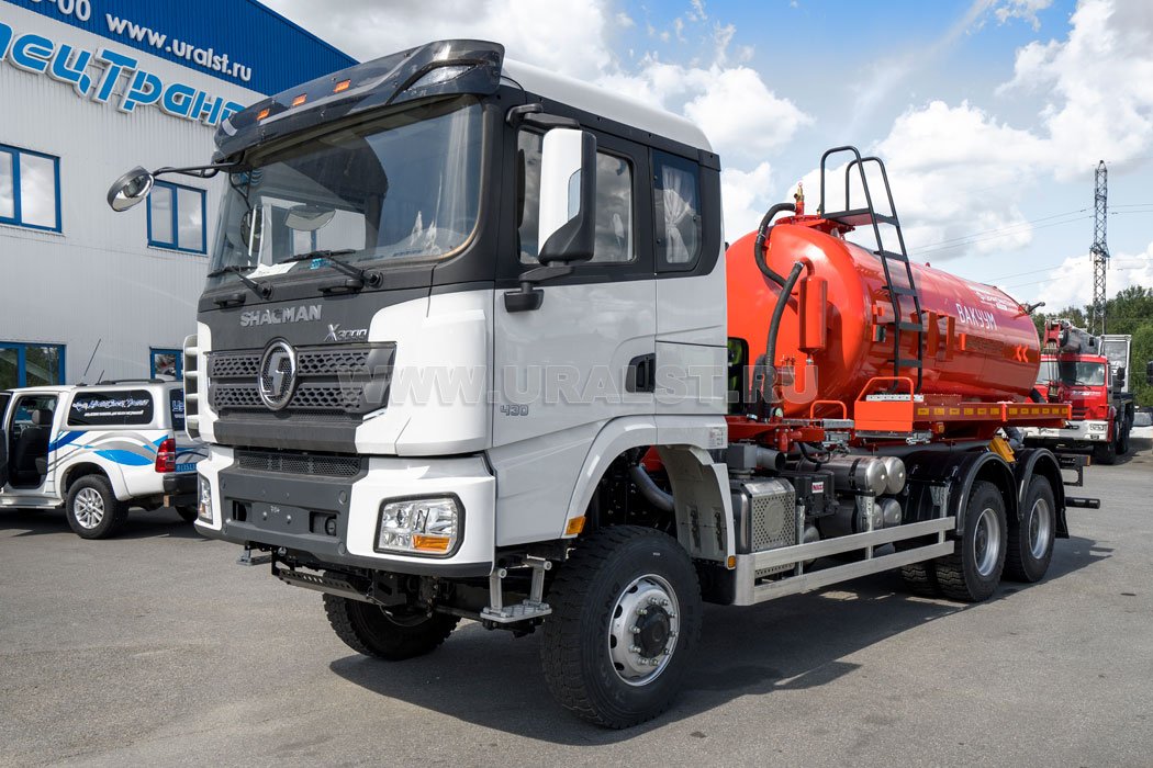  МВ-10 КО-505 УСТ 5453 SHACMAN SX32586V385 6х6, шины 315/80 R22.5, КБ 4575 мм ревизионный люк 
