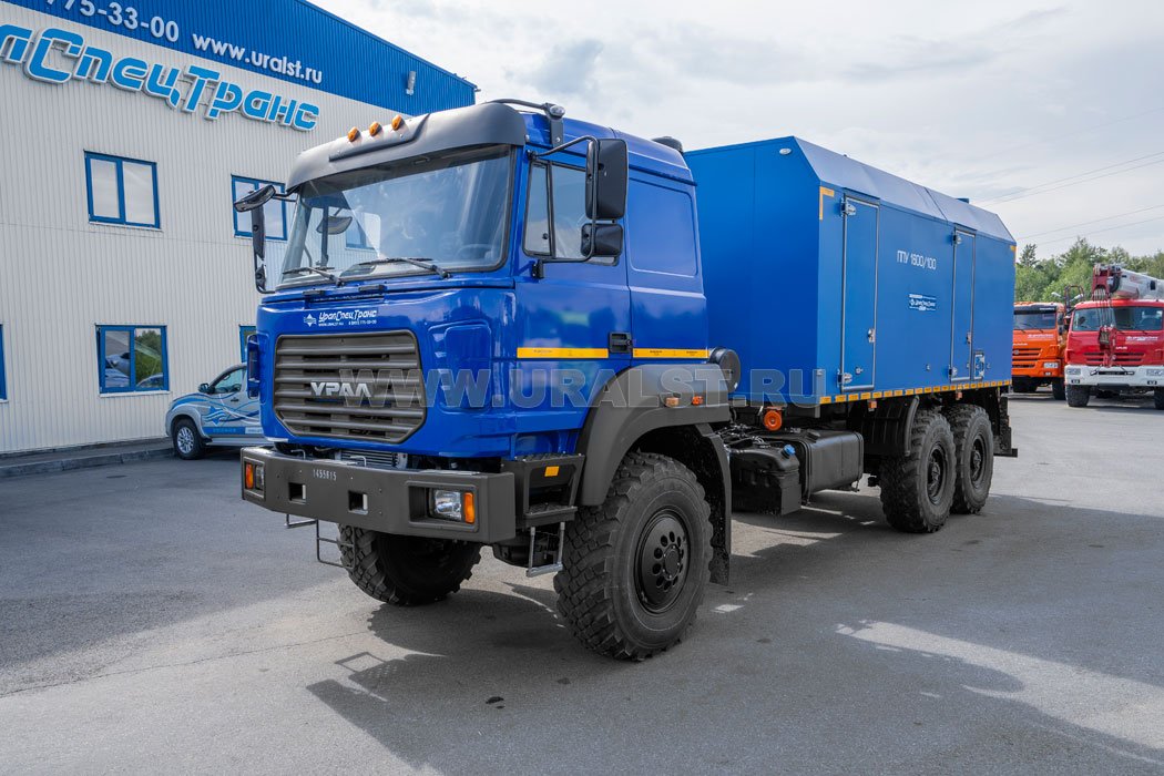 Установка паровая ППУА 1600/100 УСТ 5453 Урал 4320-4971-80 сп.м