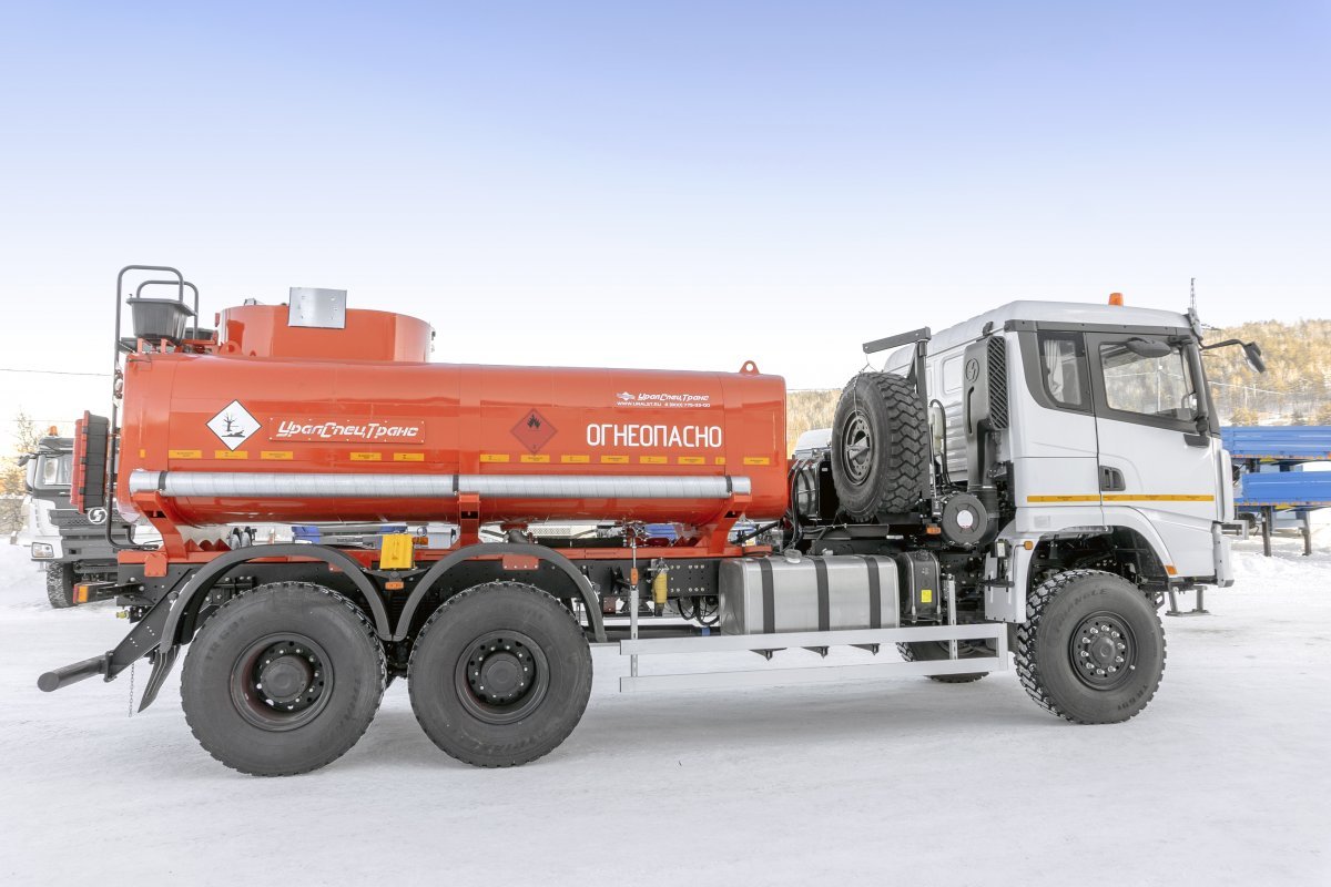 АТЗ-11Б УВТ-25, УСТ 5453 SHACMAN (ШАКМАН) SX32586V385 6х6, 14R20, КБ 4575мм.