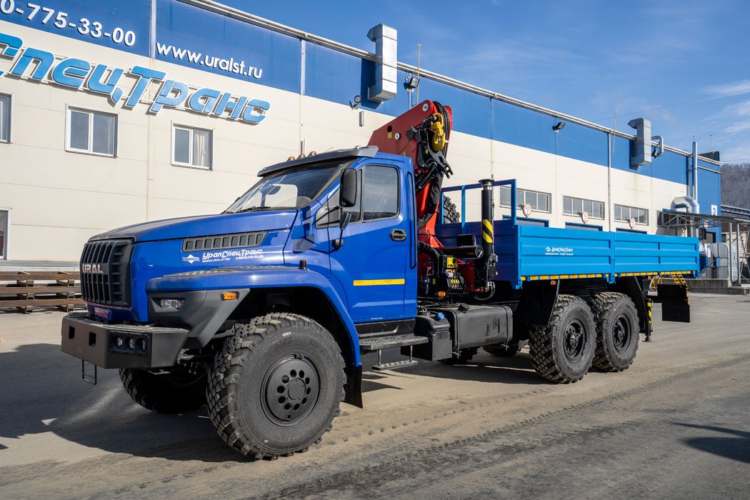 Автомобиль бортовой с КМУ ИМ-320 УСТ 5453 Урал NEXT 4320-72