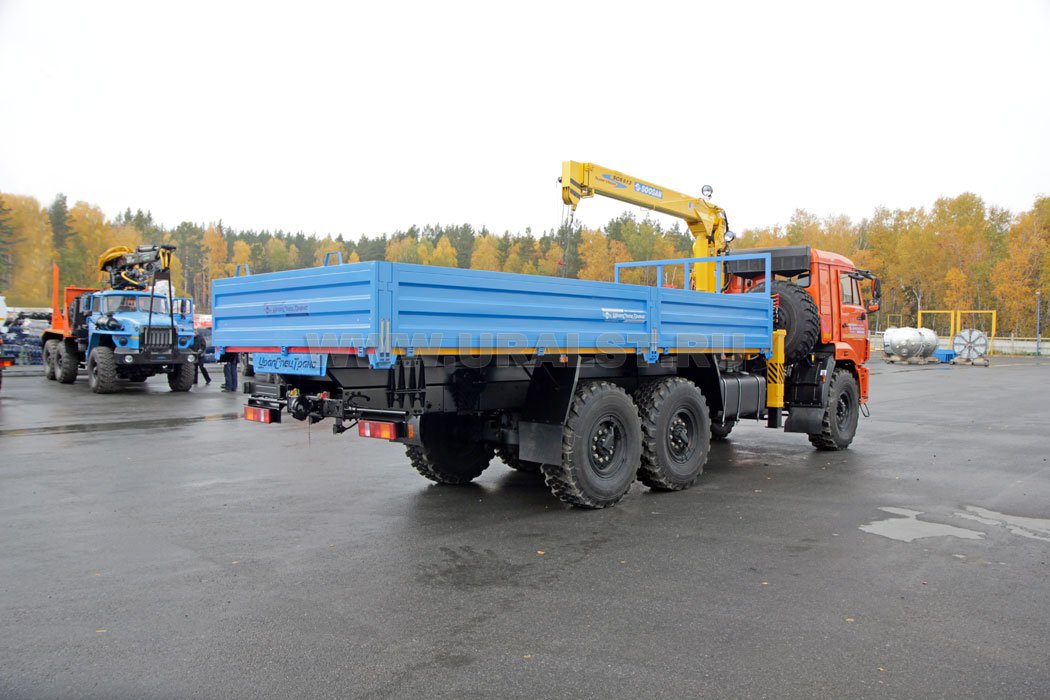 Бортовой Камаз 43118-46 с КМУ SOOSAN SCS 513