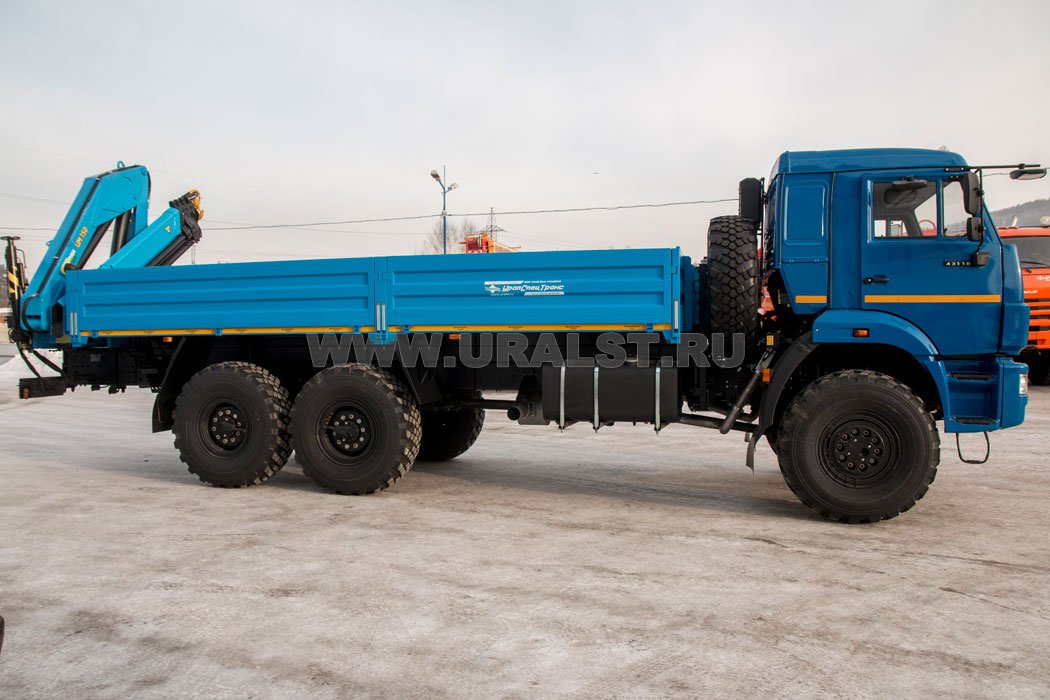 Бортовой автомобиль Камаз с ИМ-150N-04