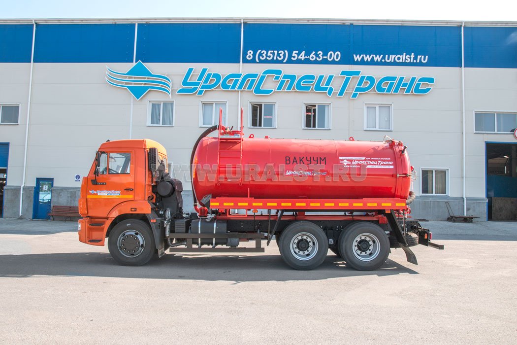 Вакуумная машина МВ-11 УСТ-5453 Камаз 65115-42