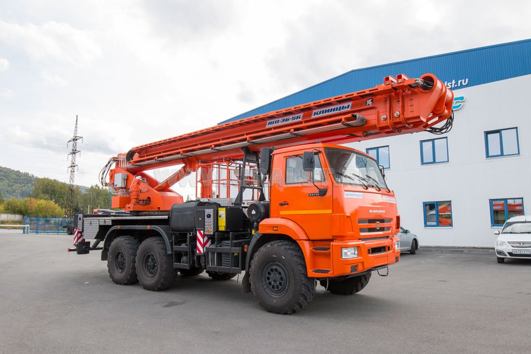 Автогидроподъемник АГП-36-5К КАМАЗ 43118-50