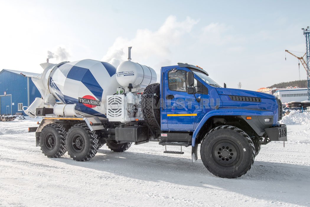 Автобетоносмеситель АБС 6АП УСТ 54536G Урал 4320-72Е5