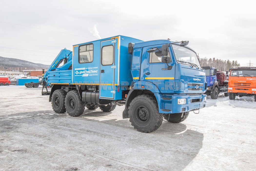 Автобус грузопассажирский ГПА УСТ 54535Р-51 (10+2) ИМ 95 Камаз 43118-50