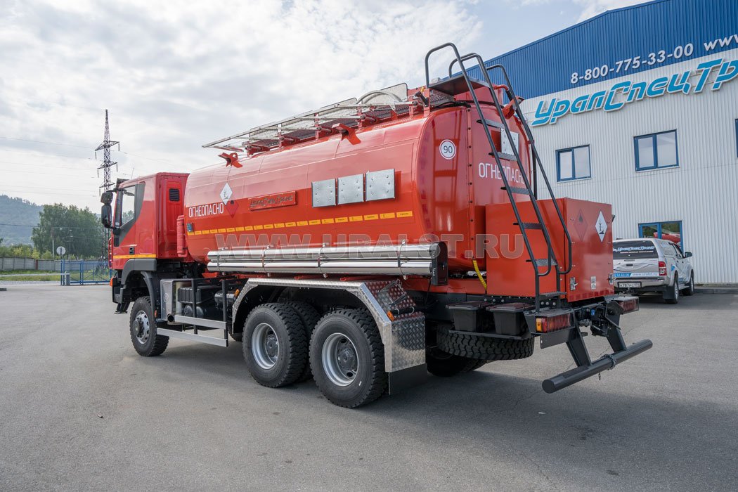 Автотопливозаправщик АТЗ 20-3 УСТ 5453 АМТ NV 6x6 КБ 3845 мм
