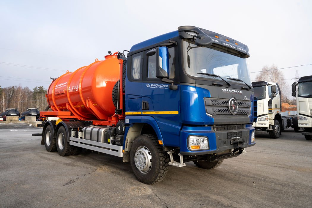 Вакуумная машина МВ-15 КО-505 УСТ 5453 SHACMAN SX32586V384 6х4