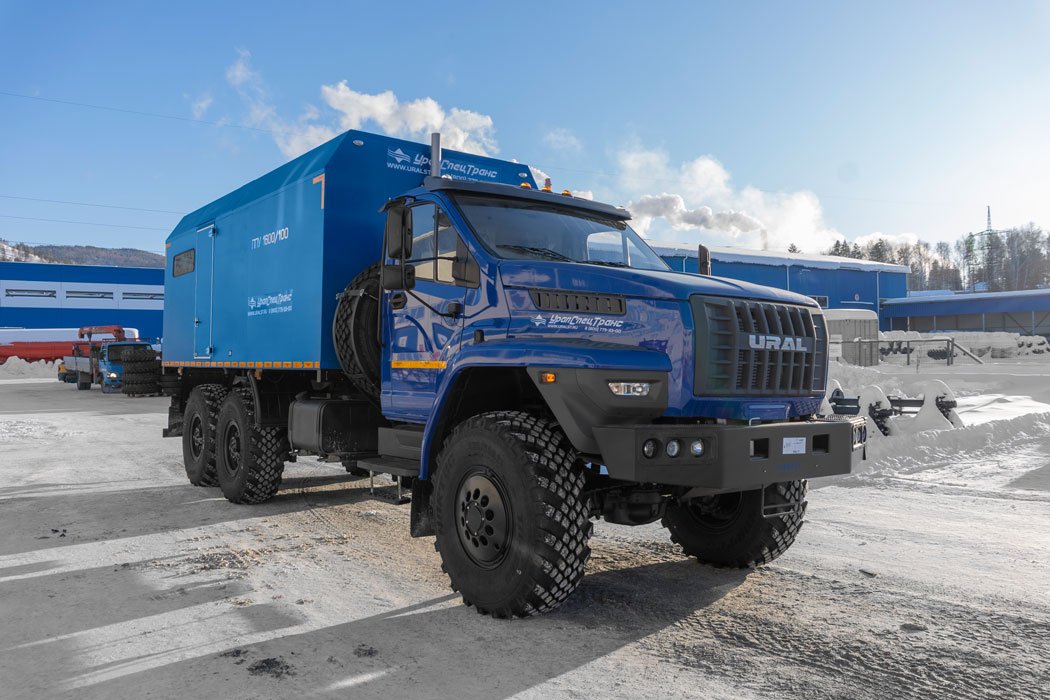 Установка паровая ППУА 1600/100 УСТ 5453 Урал NEXT 4320-6951-72 насос Kopper Pumps