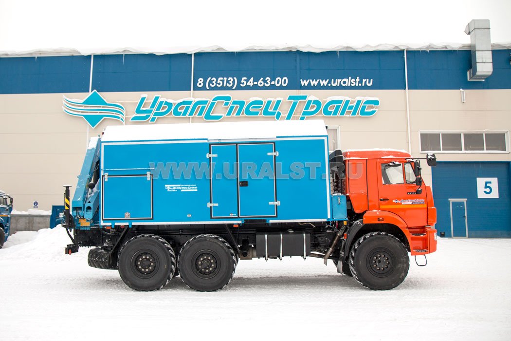 ПАРМ с КМУ ИМ-95 УСТ 5453 Камаз 43118-50