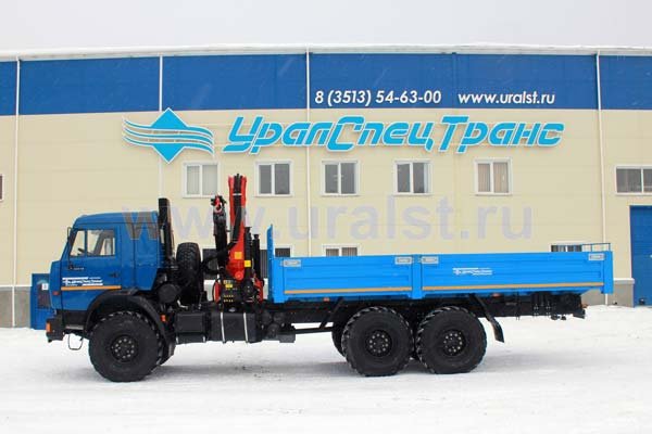 Бортовой автомобиль с КМУ Palfinger PK-23500А