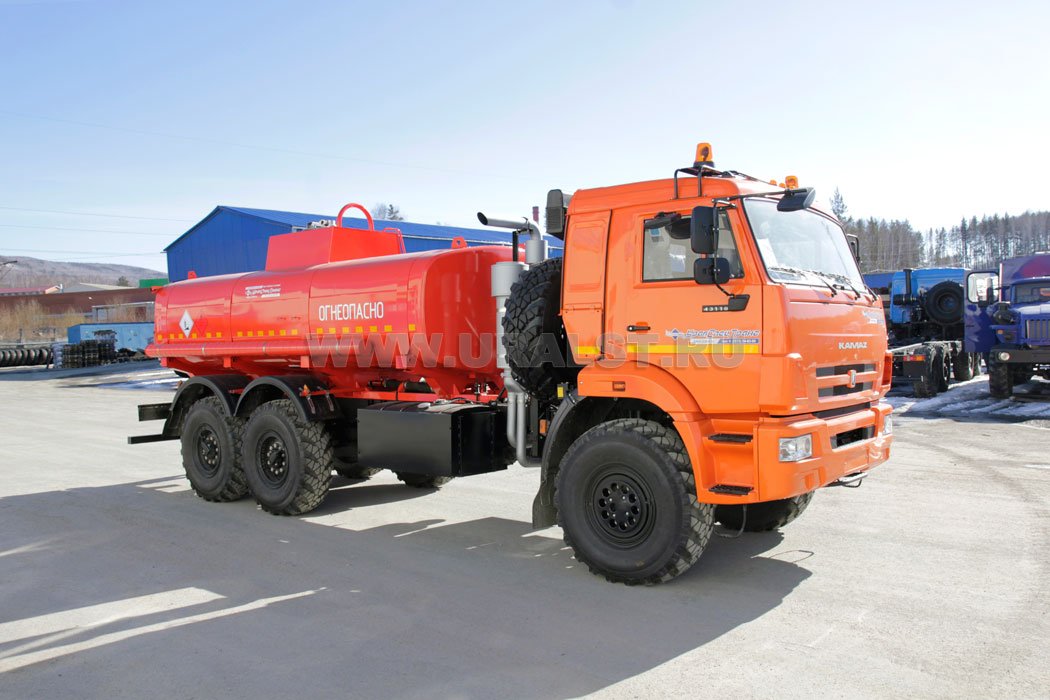 Топливозаправщик Камаз АТЗ-12Б УСТ-5453