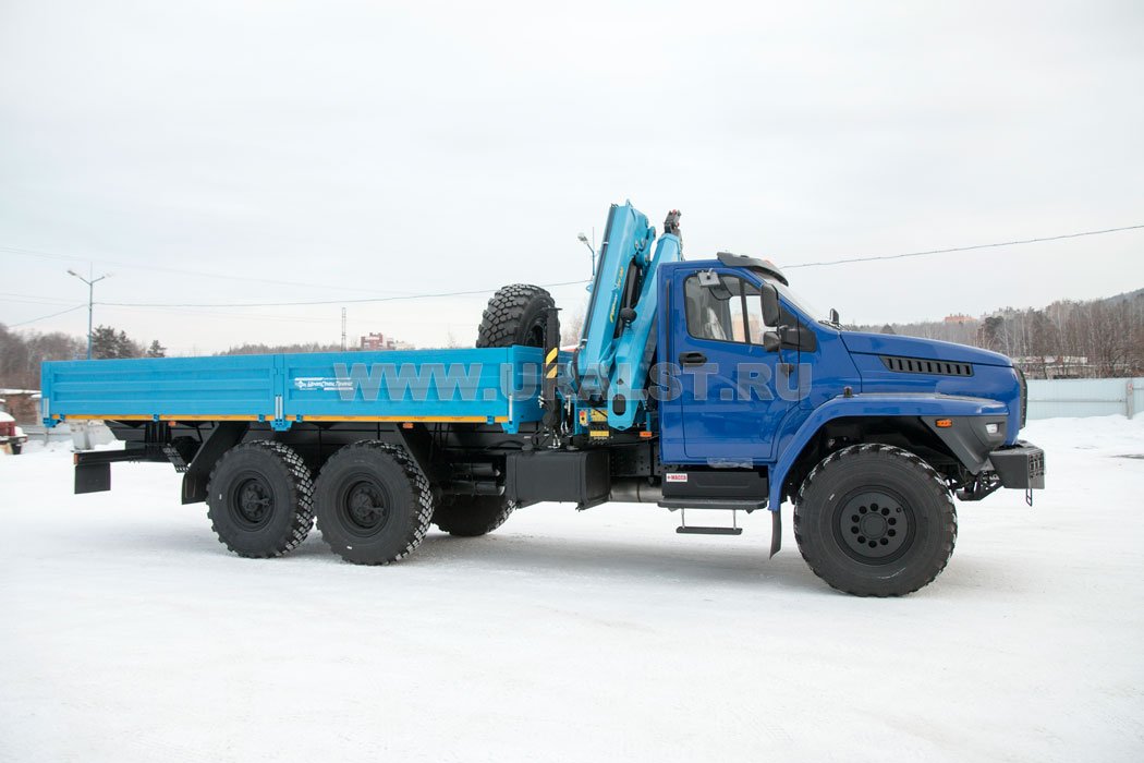 Автомобиль бортовой Урал 4320-6952-74 NEXT с КМУ ИМ-180