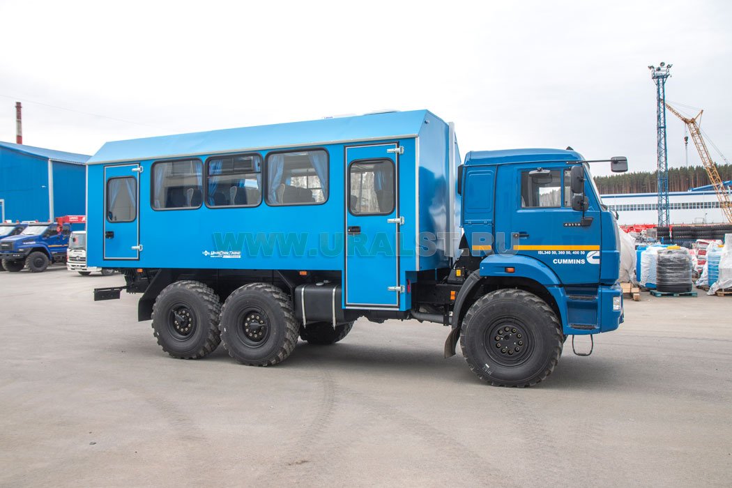 Вахтовый автобус УСТ Камаз 43118RR