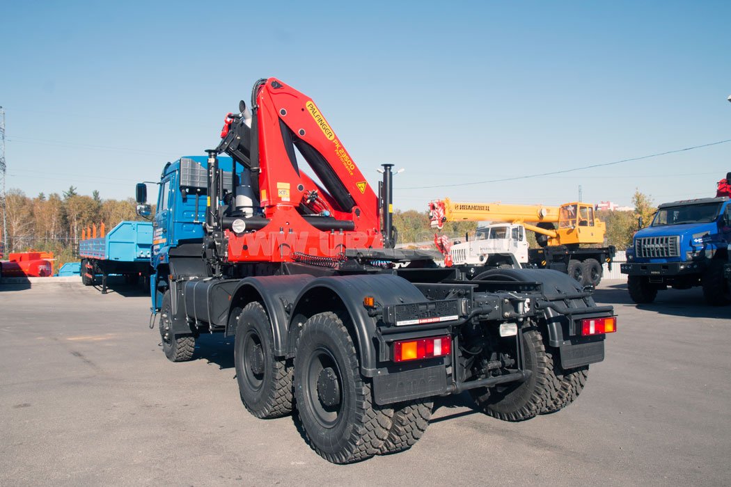 Тягач Камаз 6522RG с КМУ PK-23500A