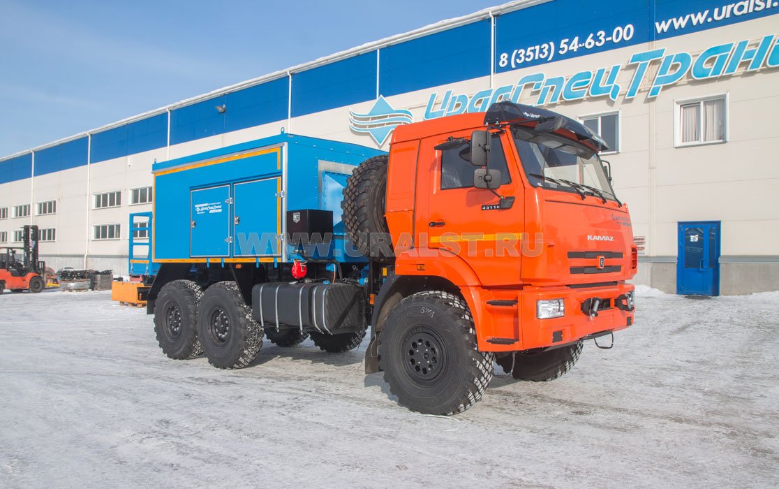 УМП-400 УСТ-5453 Камаз 43118-3027-50 мех. привод сп.м