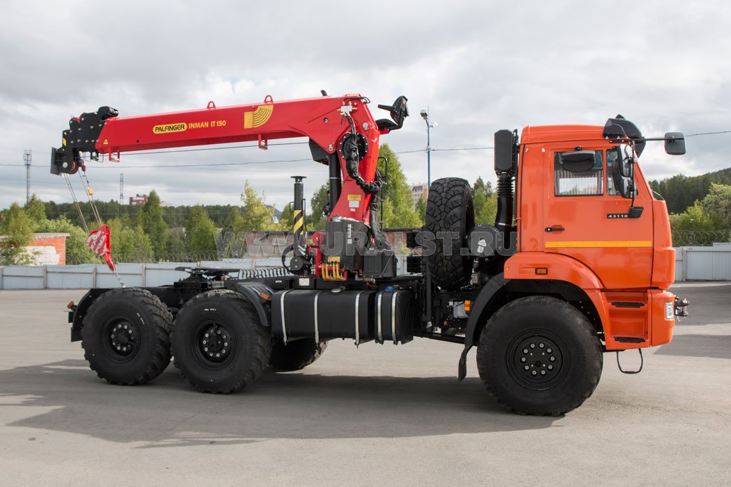 Тягач Камаз 43118 с КМУ ИТ-150