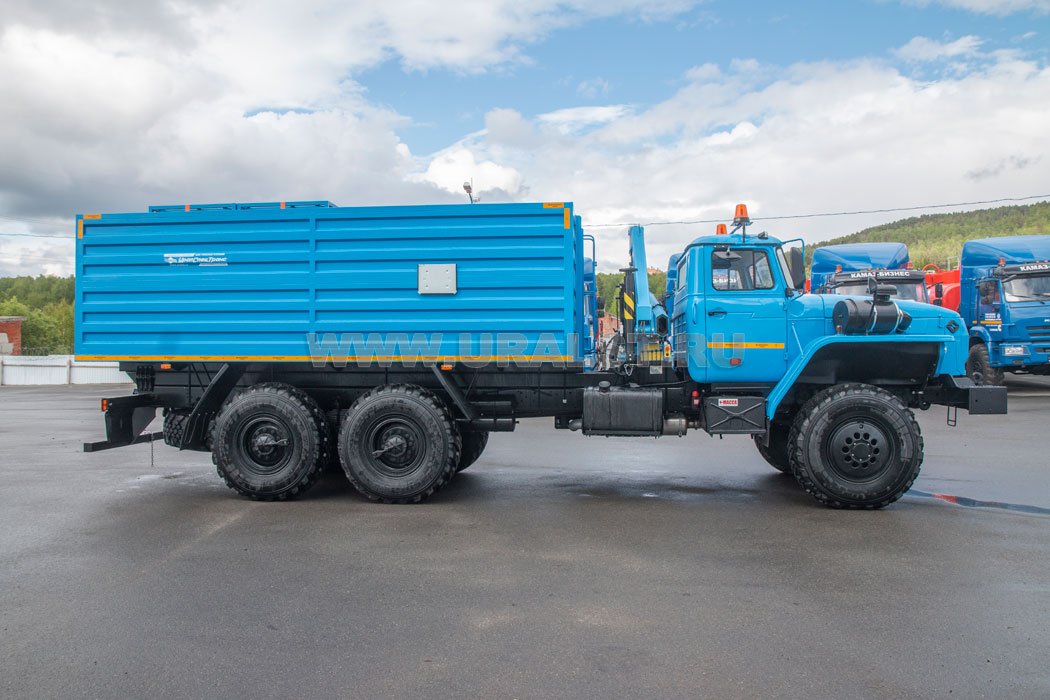 Бортовой с КМУ ИМ-25 УСТ 5453 Урал 4320Е5 Баллоновоз