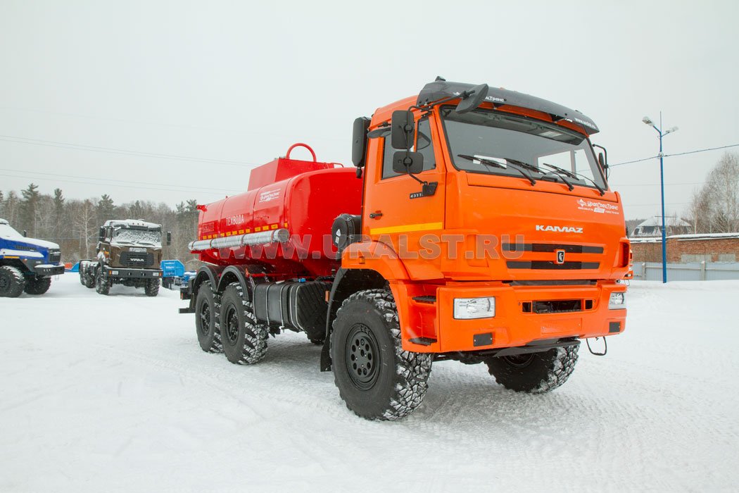 Автоцистерна АЦВ-10Н УСТ 5453 КАМАЗ 43118-50