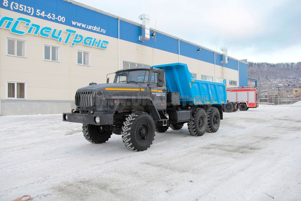 Cамосвал Урал 58312A (55571) с задним бортом
