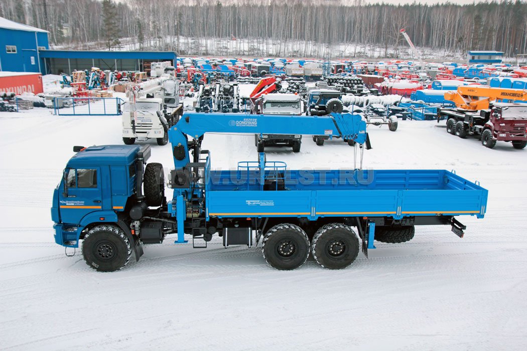 Автомобиль бортовой Камаз 43118-46 с КМУ DONGYANG SS2036