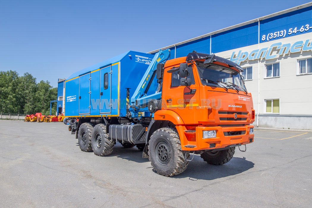 АРС с КМУ ИМ-55 УСТ 5453 Камаз 43118-50