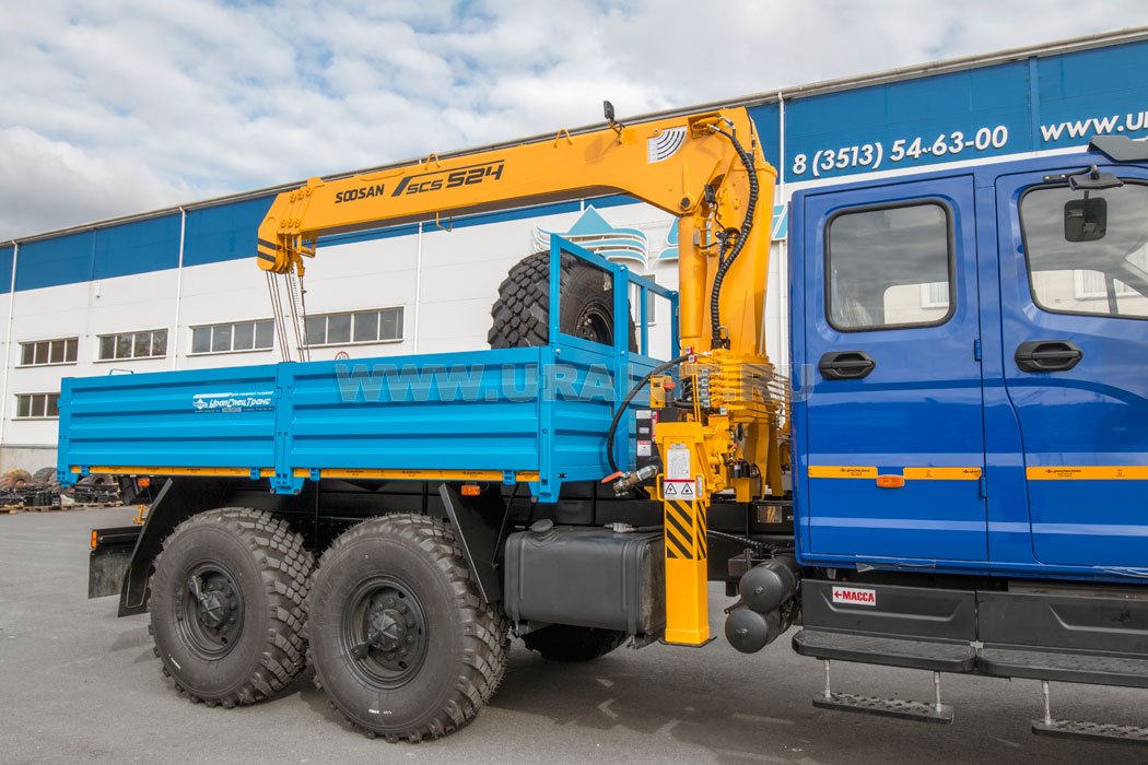Кран-манипулятор SOOSAN SCS 524