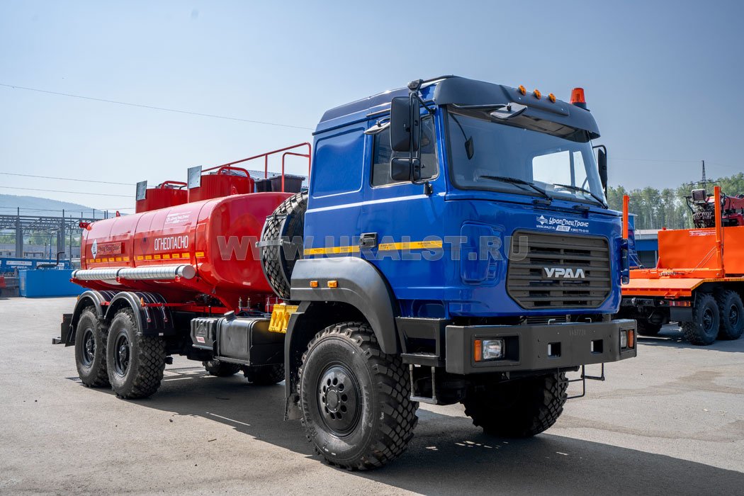 Автотопливозаправщик АТЗ-11-2Б УСТ 5453 Урал 4320-4971-80 сп.м. доработка под ДОПОГ