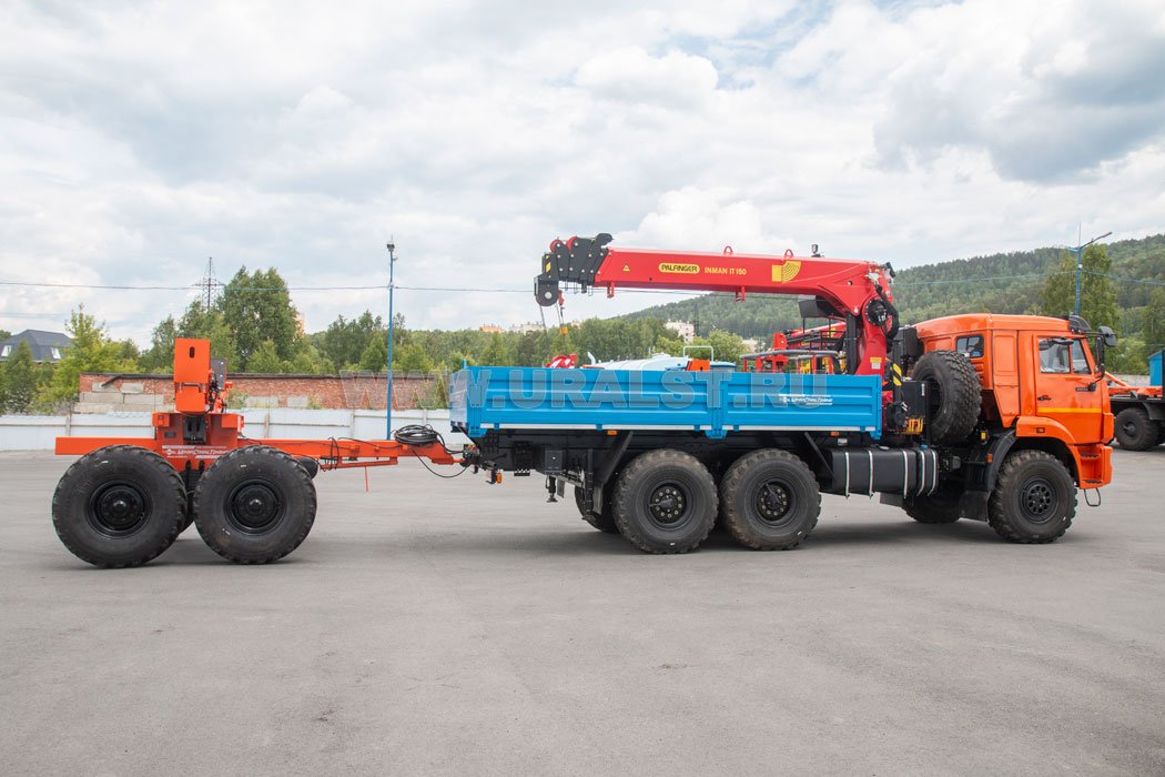 Автомобиль бортовой Камаз 43118-50 с КМУ ИТ-150