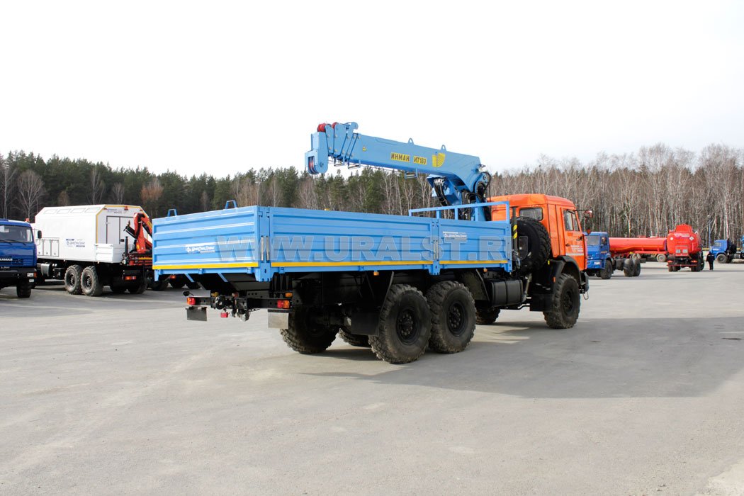 Бортовой Камаз 43118-10 с КМУ ИТ-180
