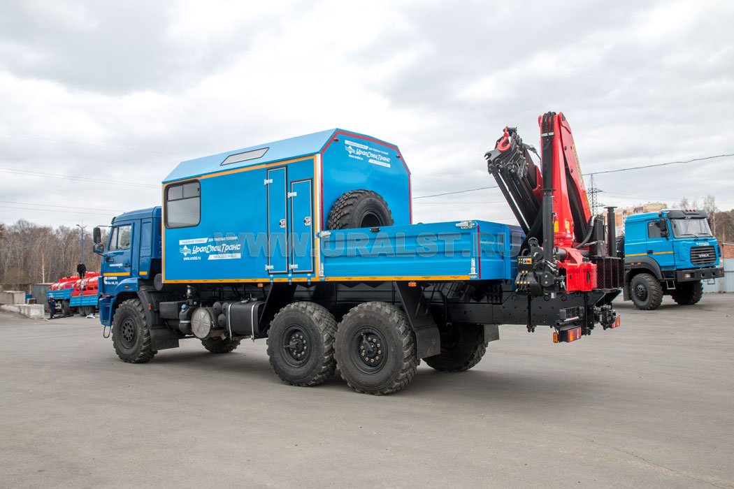 Камаз ПАРМ 43118-RR с КМУ РК-15500D
