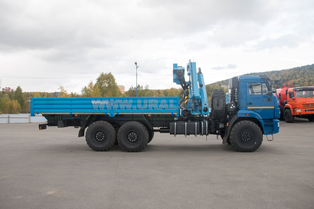 Бортовой с КМУ ИМ-240 УСТ 5453 Камаз 43118