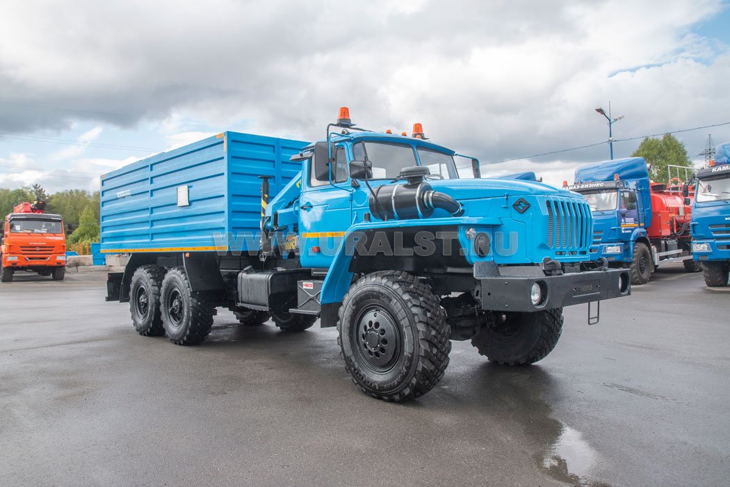 Бортовой с КМУ ИМ-25 УСТ 5453 Урал 4320Е5 Баллоновоз